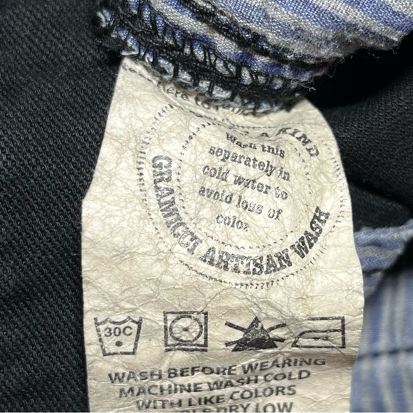 Gramicci Pants Womens Size 14 Black Chino Canvas Straight Leg Mid Rise - Picture 7 of 12